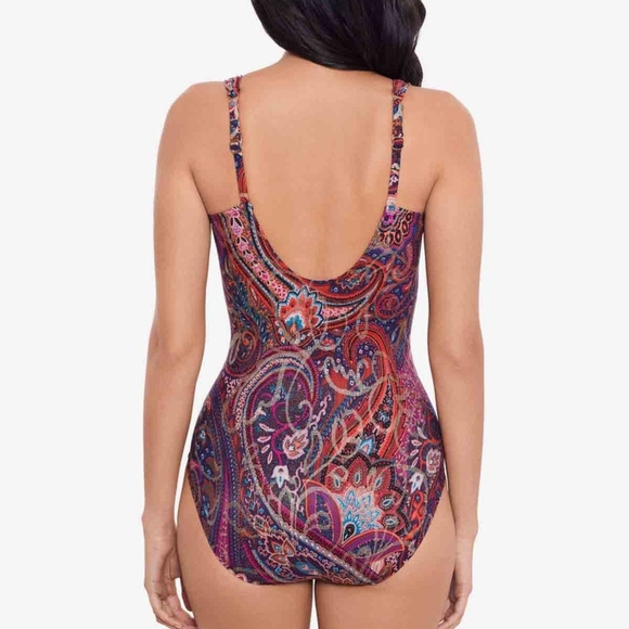 NWT Miraclesuit Siren One Piece in Dynasty - Picture 2 of 4